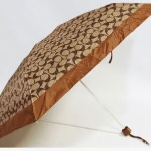 Coach Tan Umbrella